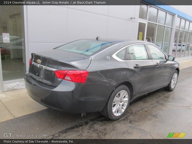 Ashen Gray Metallic / Jet Black/Dark Titanium 2014 Chevrolet Impala LS