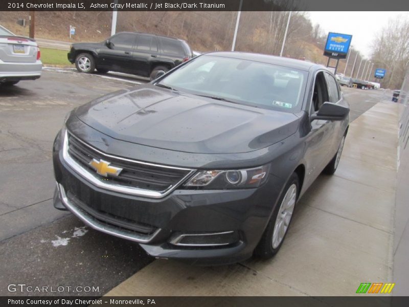 Ashen Gray Metallic / Jet Black/Dark Titanium 2014 Chevrolet Impala LS