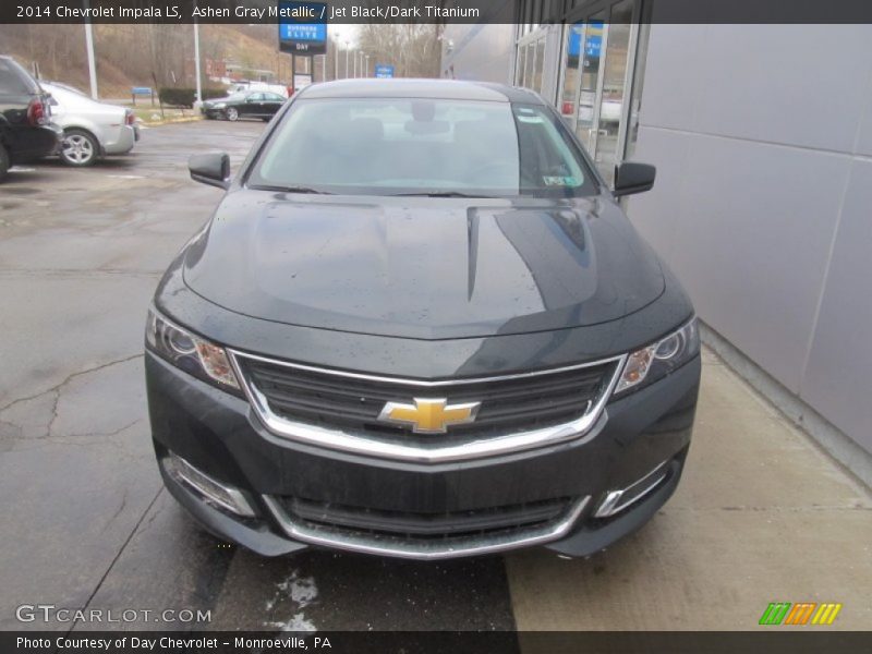 Ashen Gray Metallic / Jet Black/Dark Titanium 2014 Chevrolet Impala LS