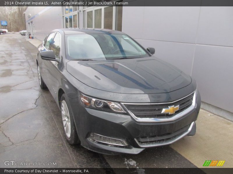 Ashen Gray Metallic / Jet Black/Dark Titanium 2014 Chevrolet Impala LS
