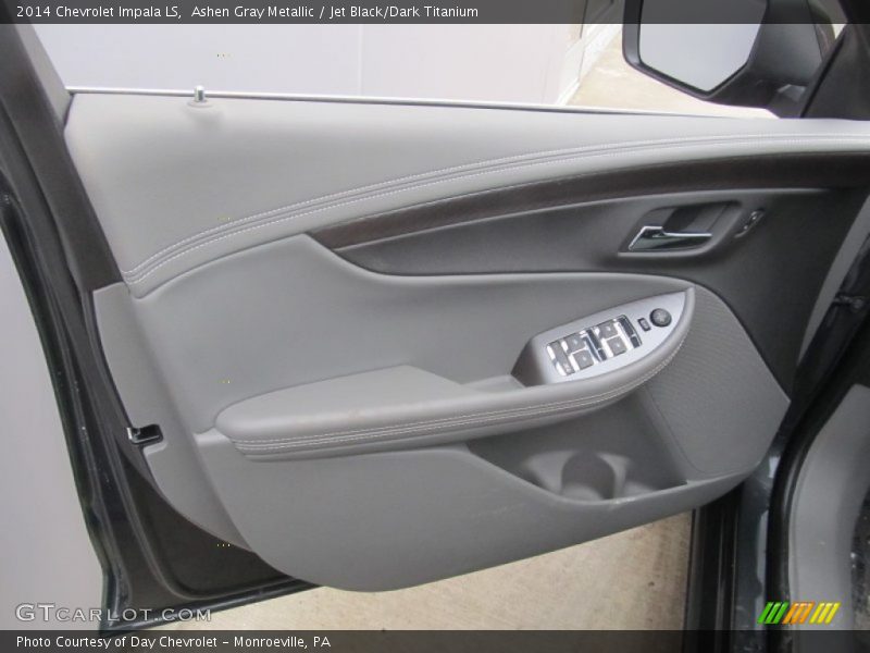 Ashen Gray Metallic / Jet Black/Dark Titanium 2014 Chevrolet Impala LS