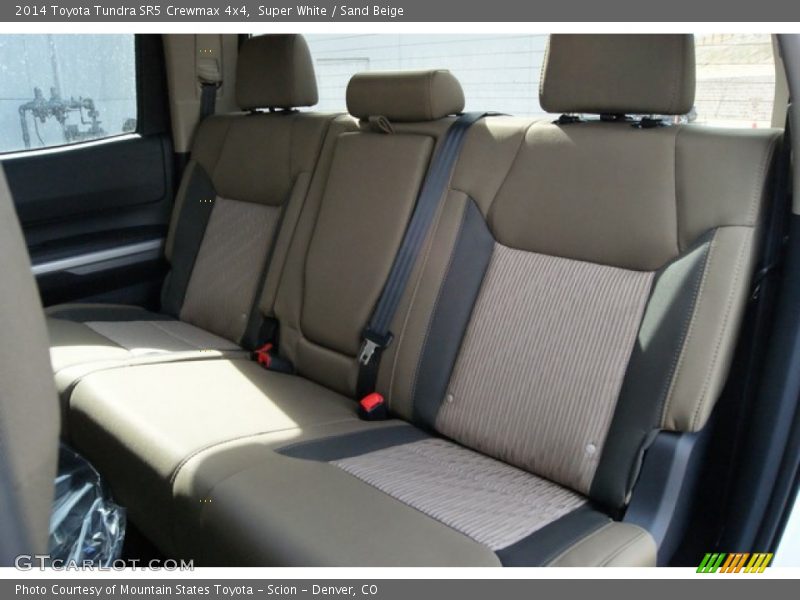 Super White / Sand Beige 2014 Toyota Tundra SR5 Crewmax 4x4