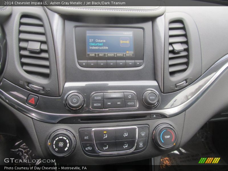 Ashen Gray Metallic / Jet Black/Dark Titanium 2014 Chevrolet Impala LS