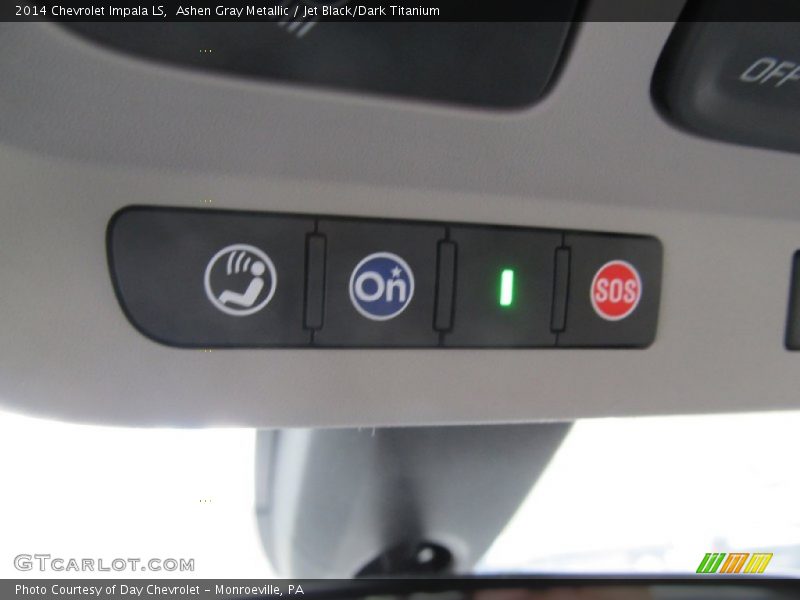Ashen Gray Metallic / Jet Black/Dark Titanium 2014 Chevrolet Impala LS