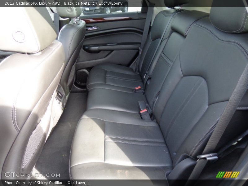 Black Ice Metallic / Ebony/Ebony 2013 Cadillac SRX Luxury AWD