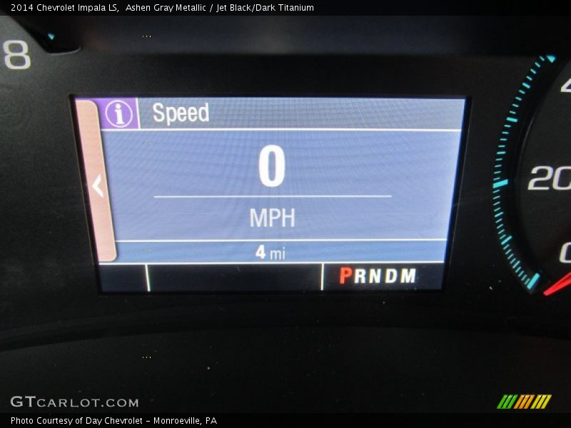 Ashen Gray Metallic / Jet Black/Dark Titanium 2014 Chevrolet Impala LS