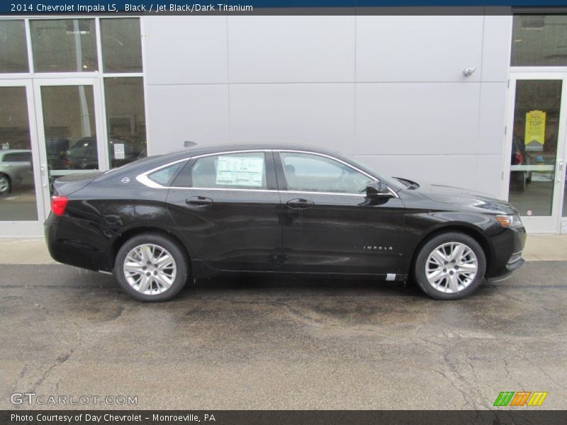 Black / Jet Black/Dark Titanium 2014 Chevrolet Impala LS