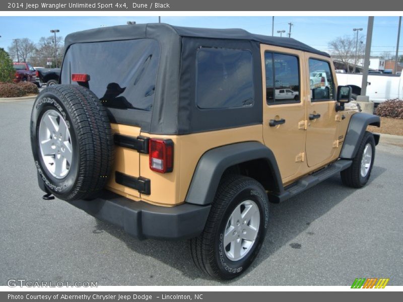Dune / Black 2014 Jeep Wrangler Unlimited Sport 4x4