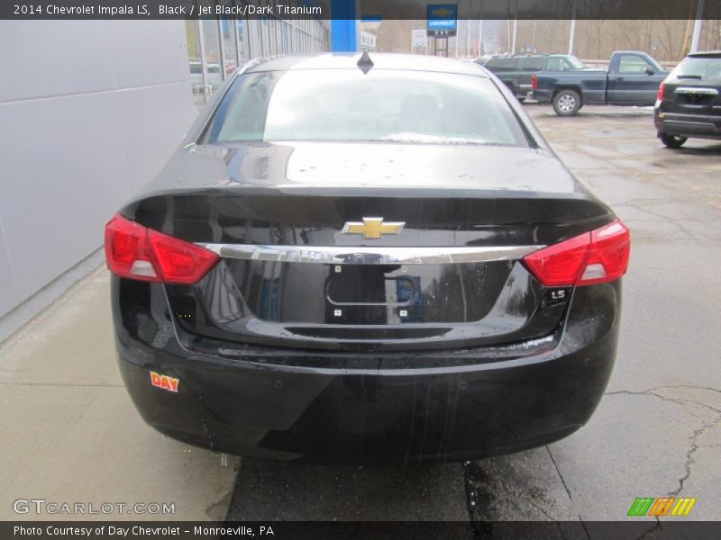 Black / Jet Black/Dark Titanium 2014 Chevrolet Impala LS