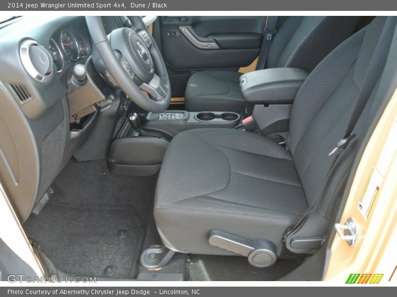 Dune / Black 2014 Jeep Wrangler Unlimited Sport 4x4