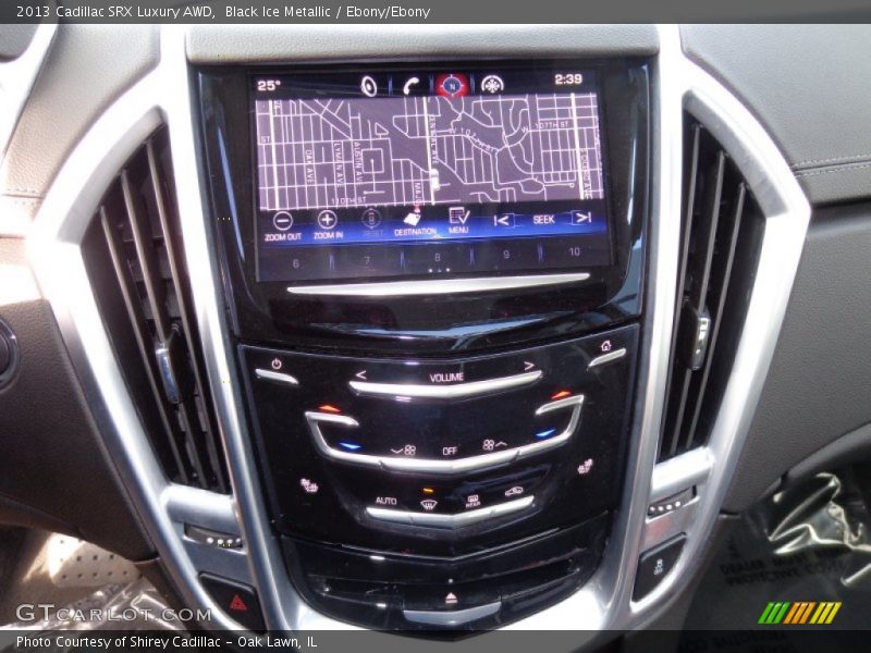Black Ice Metallic / Ebony/Ebony 2013 Cadillac SRX Luxury AWD