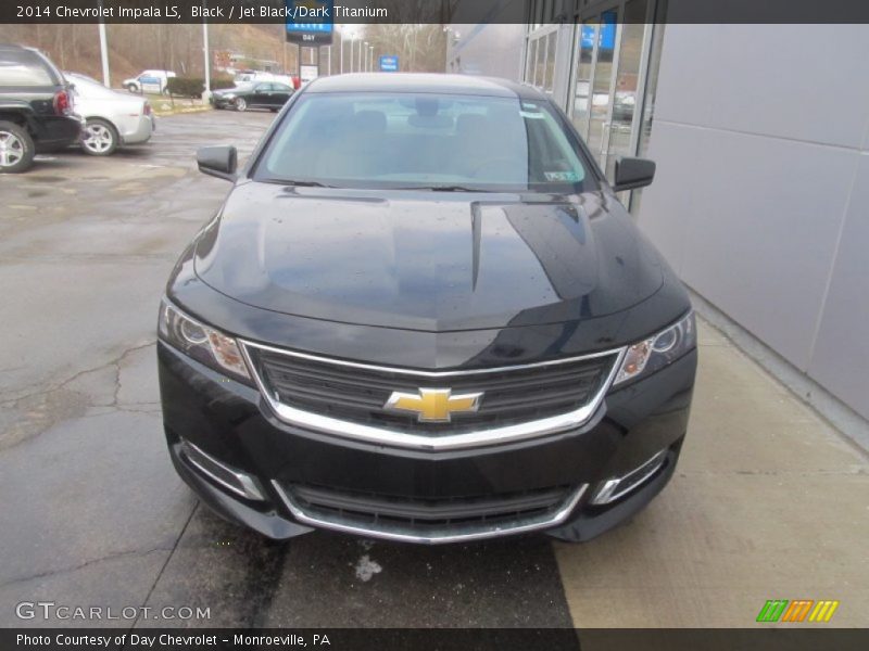 Black / Jet Black/Dark Titanium 2014 Chevrolet Impala LS
