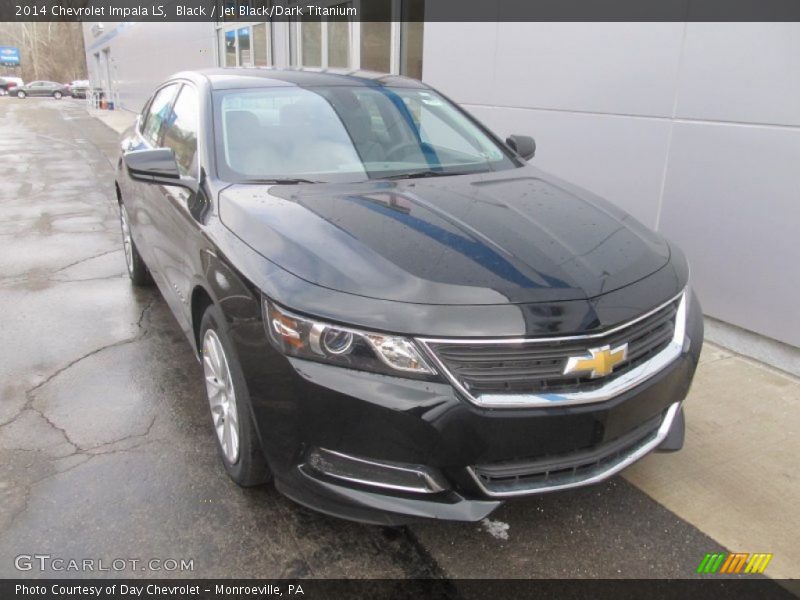 Black / Jet Black/Dark Titanium 2014 Chevrolet Impala LS