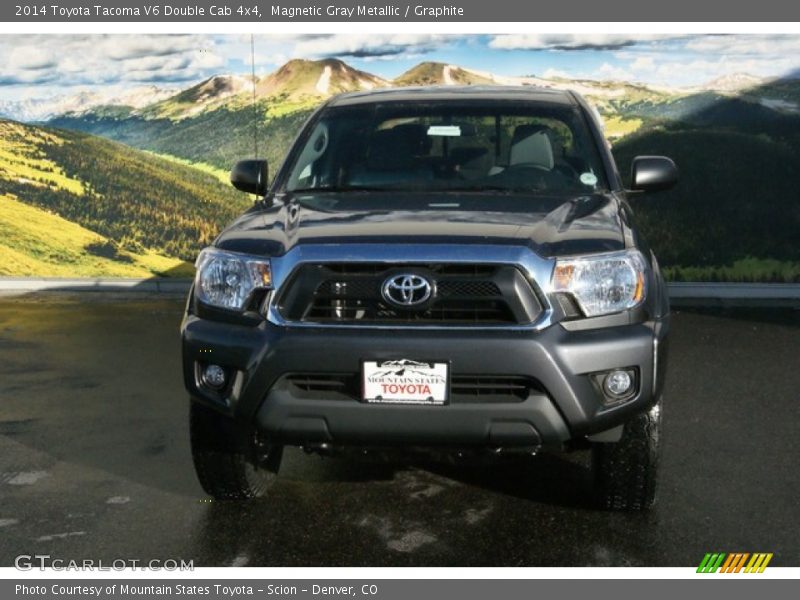 Magnetic Gray Metallic / Graphite 2014 Toyota Tacoma V6 Double Cab 4x4