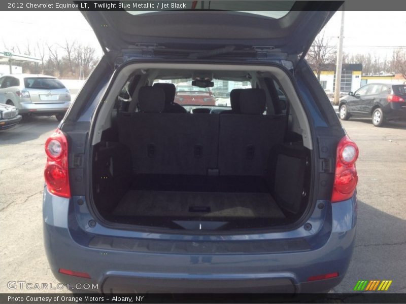 Twilight Blue Metallic / Jet Black 2012 Chevrolet Equinox LT