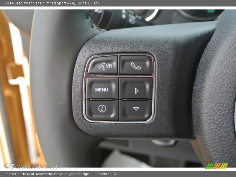 Dune / Black 2014 Jeep Wrangler Unlimited Sport 4x4
