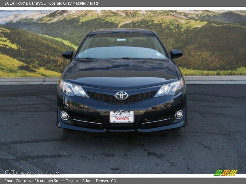 Cosmic Gray Metallic / Black 2014 Toyota Camry SE
