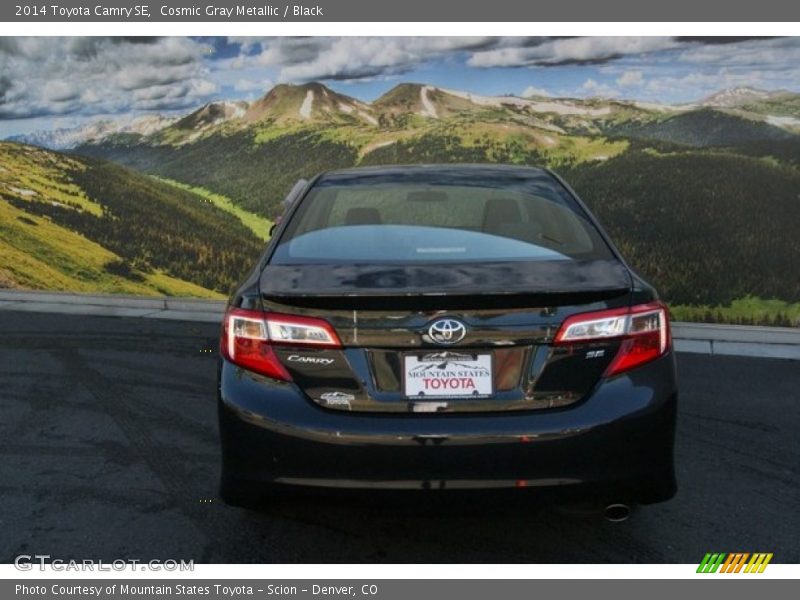 Cosmic Gray Metallic / Black 2014 Toyota Camry SE