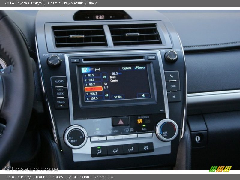 Cosmic Gray Metallic / Black 2014 Toyota Camry SE