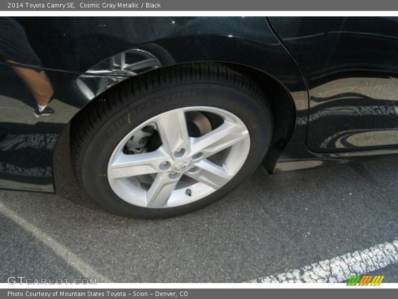 Cosmic Gray Metallic / Black 2014 Toyota Camry SE