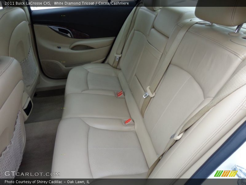 White Diamond Tricoat / Cocoa/Cashmere 2011 Buick LaCrosse CXS