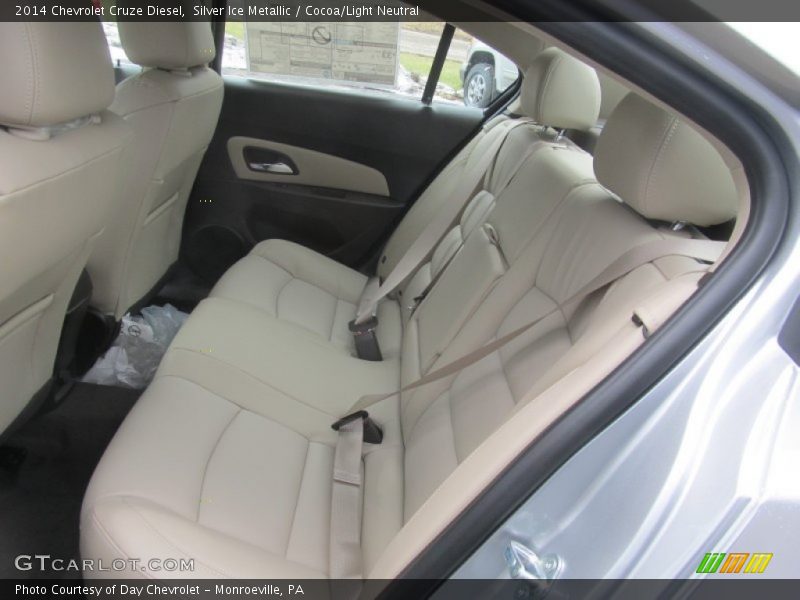 Silver Ice Metallic / Cocoa/Light Neutral 2014 Chevrolet Cruze Diesel