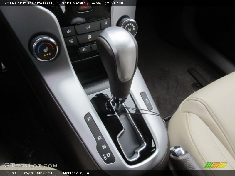 Silver Ice Metallic / Cocoa/Light Neutral 2014 Chevrolet Cruze Diesel