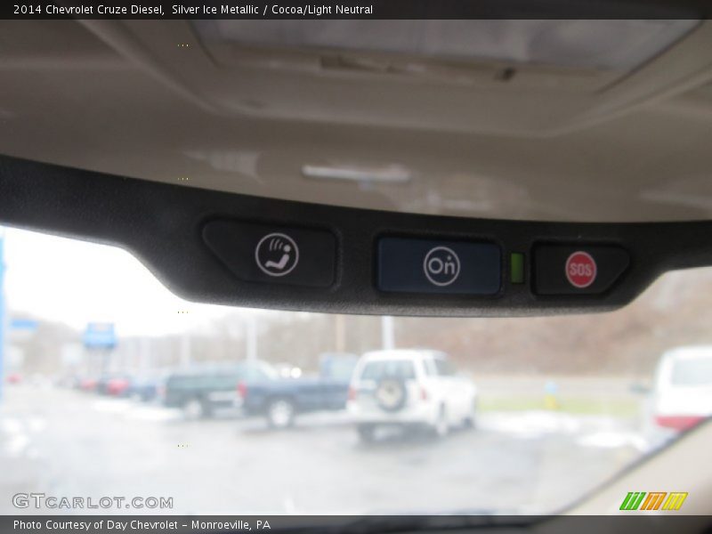 Silver Ice Metallic / Cocoa/Light Neutral 2014 Chevrolet Cruze Diesel