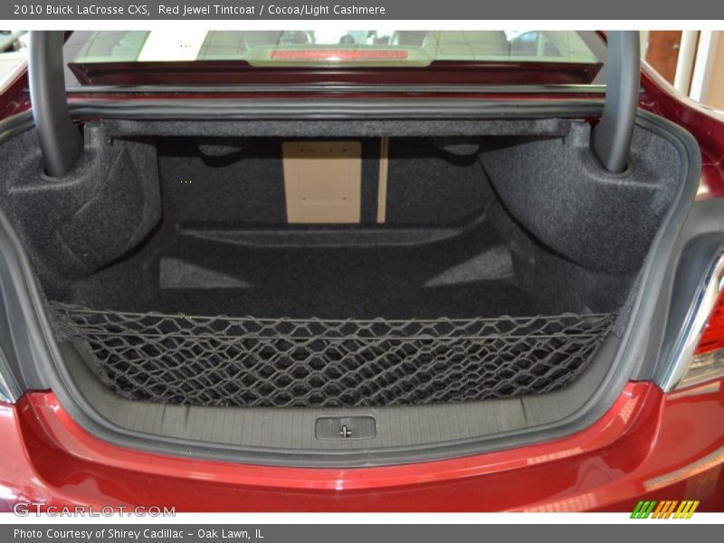 Red Jewel Tintcoat / Cocoa/Light Cashmere 2010 Buick LaCrosse CXS