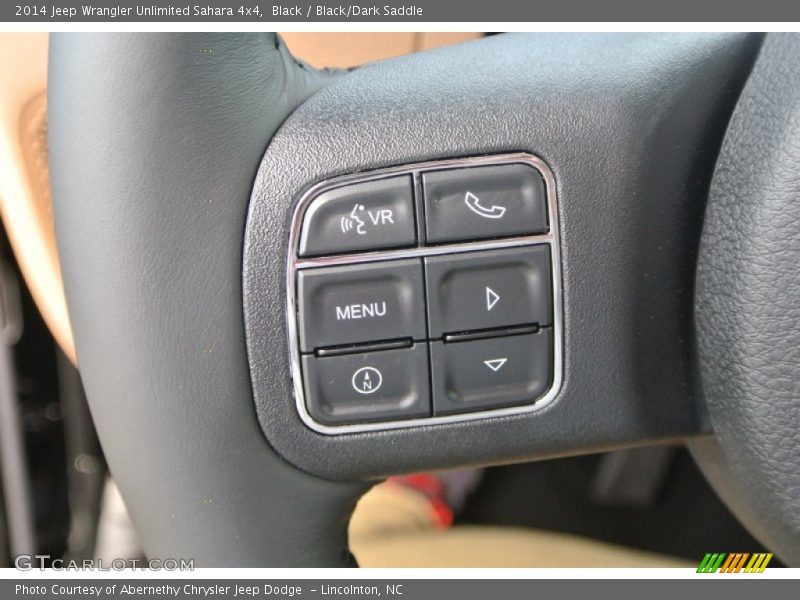 Black / Black/Dark Saddle 2014 Jeep Wrangler Unlimited Sahara 4x4