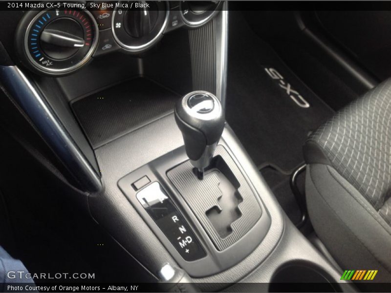 Sky Blue Mica / Black 2014 Mazda CX-5 Touring