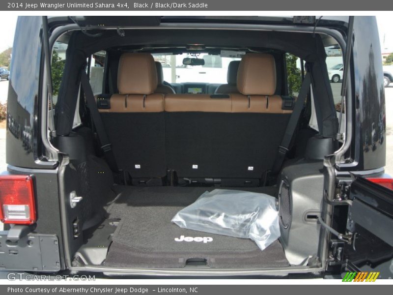 Black / Black/Dark Saddle 2014 Jeep Wrangler Unlimited Sahara 4x4
