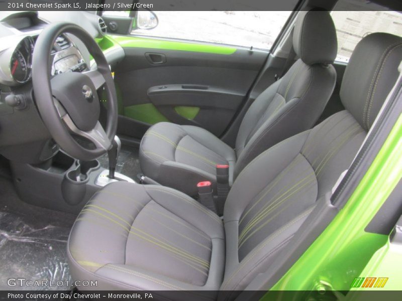Front Seat of 2014 Spark LS