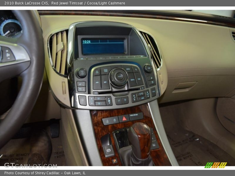 Red Jewel Tintcoat / Cocoa/Light Cashmere 2010 Buick LaCrosse CXS