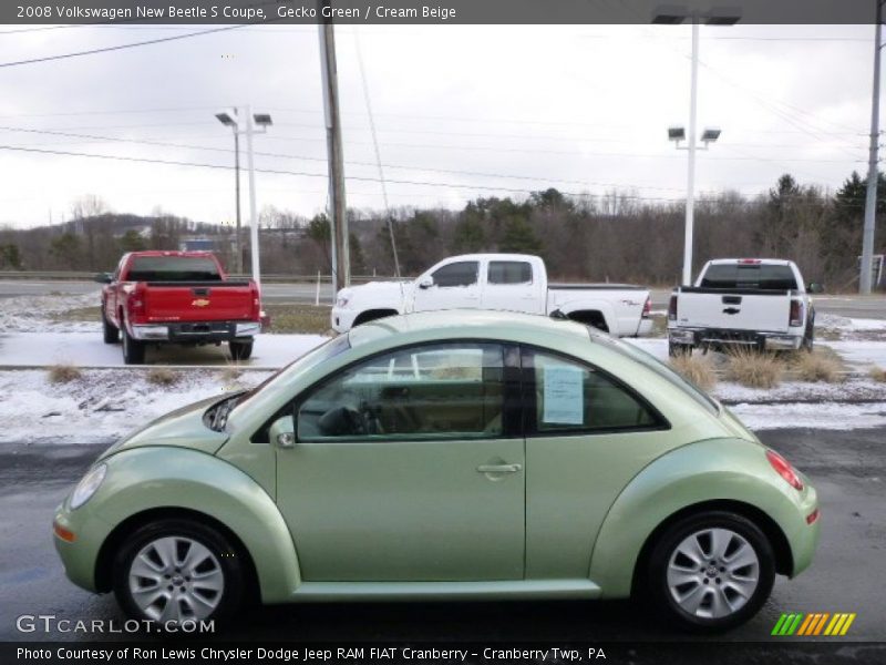  2008 New Beetle S Coupe Gecko Green
