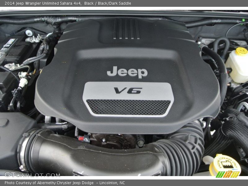 Black / Black/Dark Saddle 2014 Jeep Wrangler Unlimited Sahara 4x4