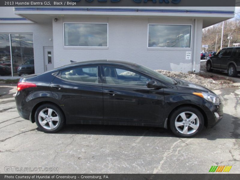 Black / Beige 2013 Hyundai Elantra GLS