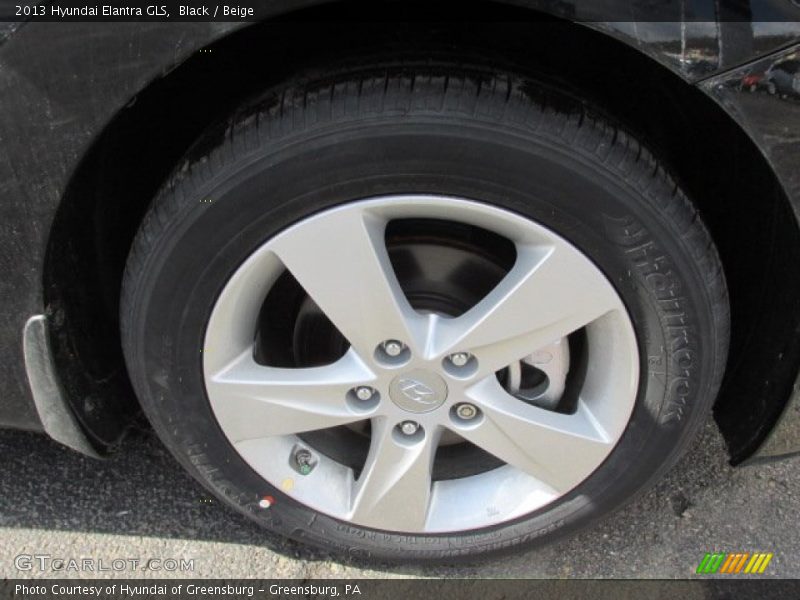 Black / Beige 2013 Hyundai Elantra GLS