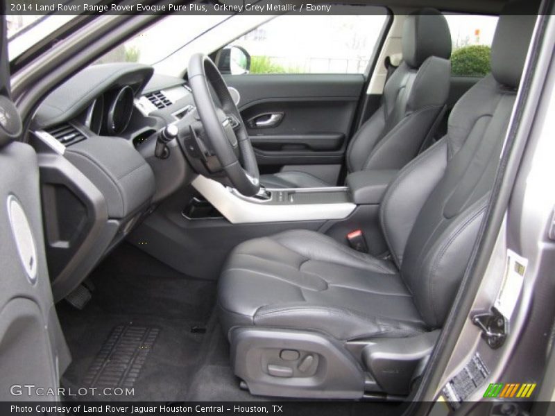 Front Seat of 2014 Range Rover Evoque Pure Plus