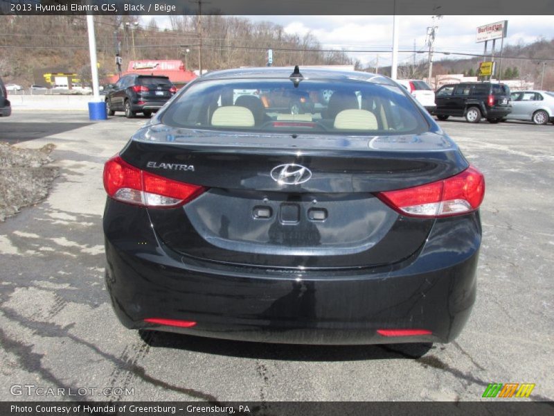 Black / Beige 2013 Hyundai Elantra GLS
