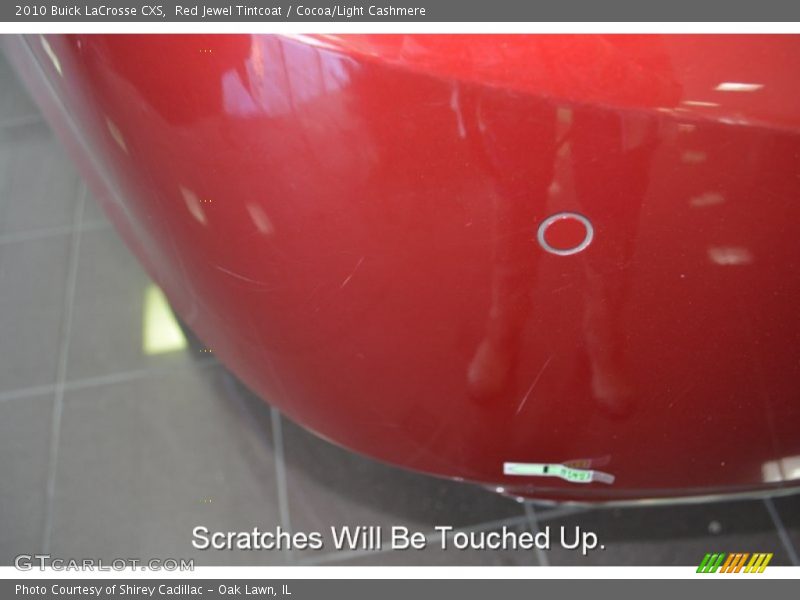 Red Jewel Tintcoat / Cocoa/Light Cashmere 2010 Buick LaCrosse CXS