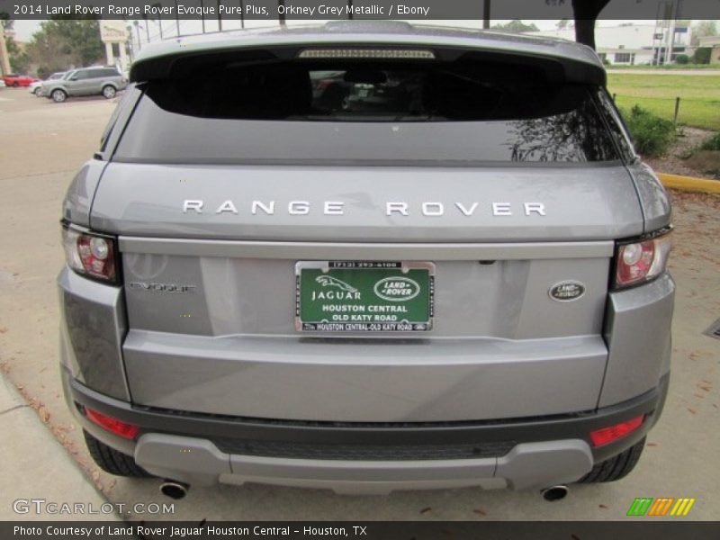 Orkney Grey Metallic / Ebony 2014 Land Rover Range Rover Evoque Pure Plus