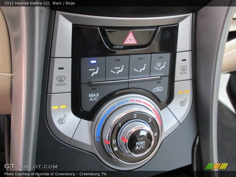 Black / Beige 2013 Hyundai Elantra GLS