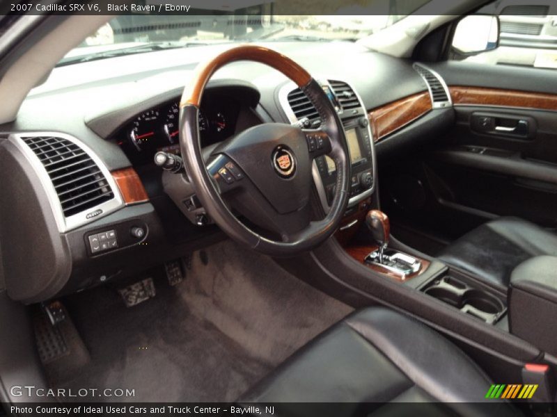 Black Raven / Ebony 2007 Cadillac SRX V6