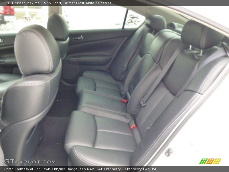 Winter Frost White / Charcoal 2011 Nissan Maxima 3.5 SV Sport