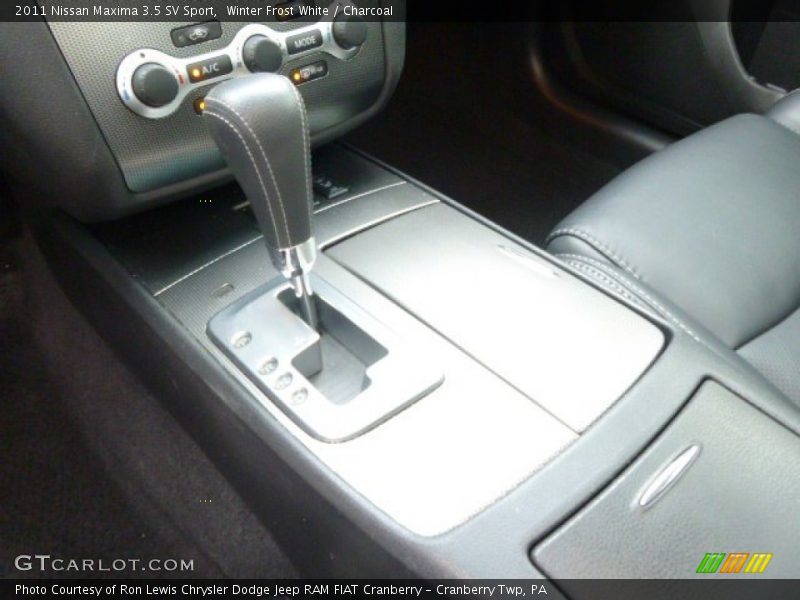Winter Frost White / Charcoal 2011 Nissan Maxima 3.5 SV Sport