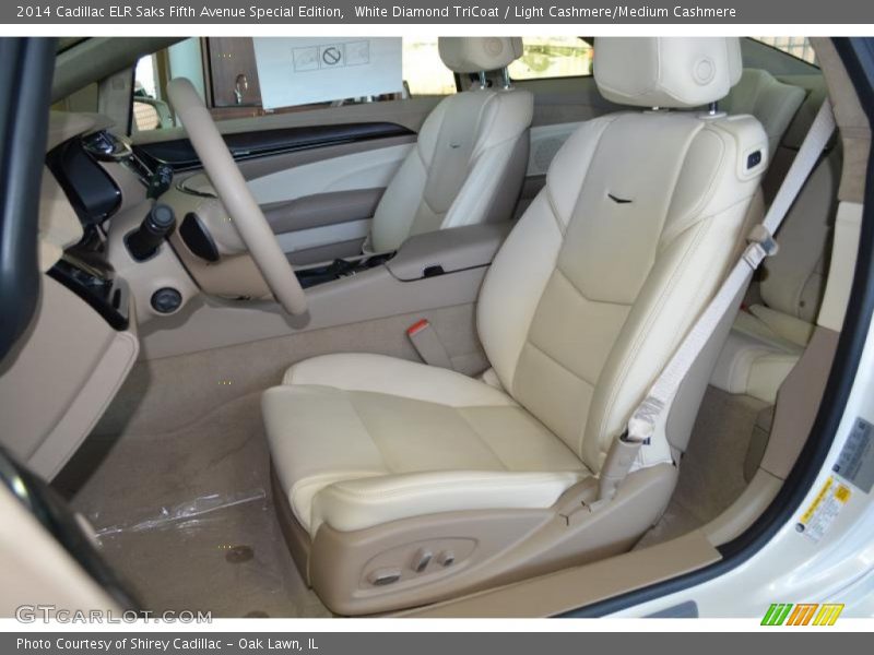 Front Seat of 2014 ELR Saks Fifth Avenue Special Edition