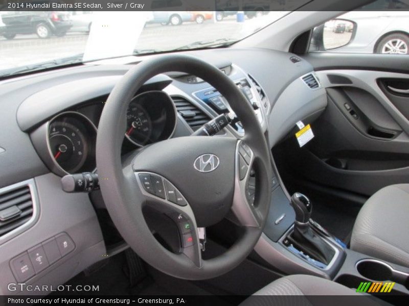 Silver / Gray 2014 Hyundai Elantra SE Sedan