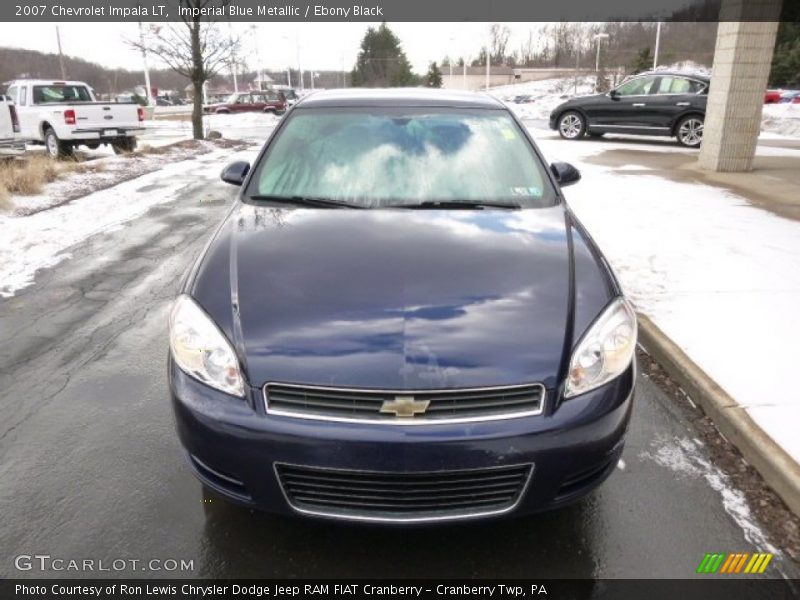 Imperial Blue Metallic / Ebony Black 2007 Chevrolet Impala LT