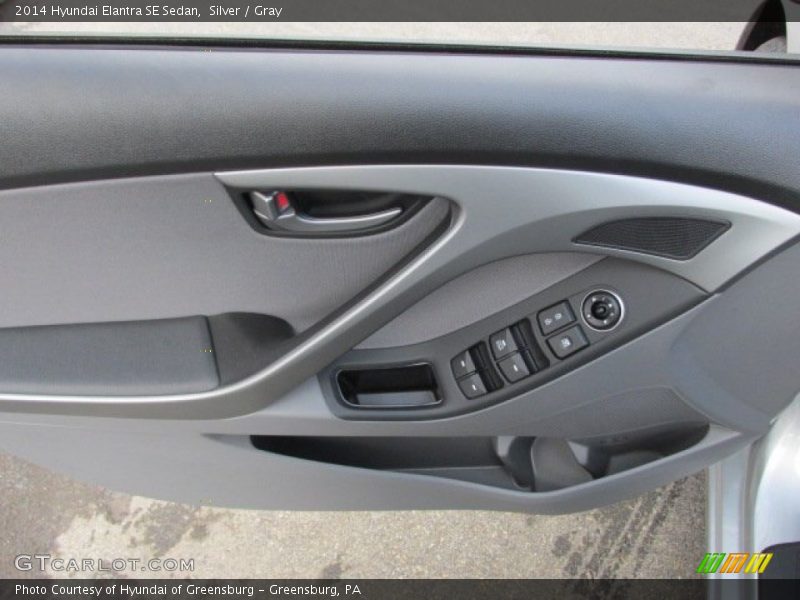 Silver / Gray 2014 Hyundai Elantra SE Sedan
